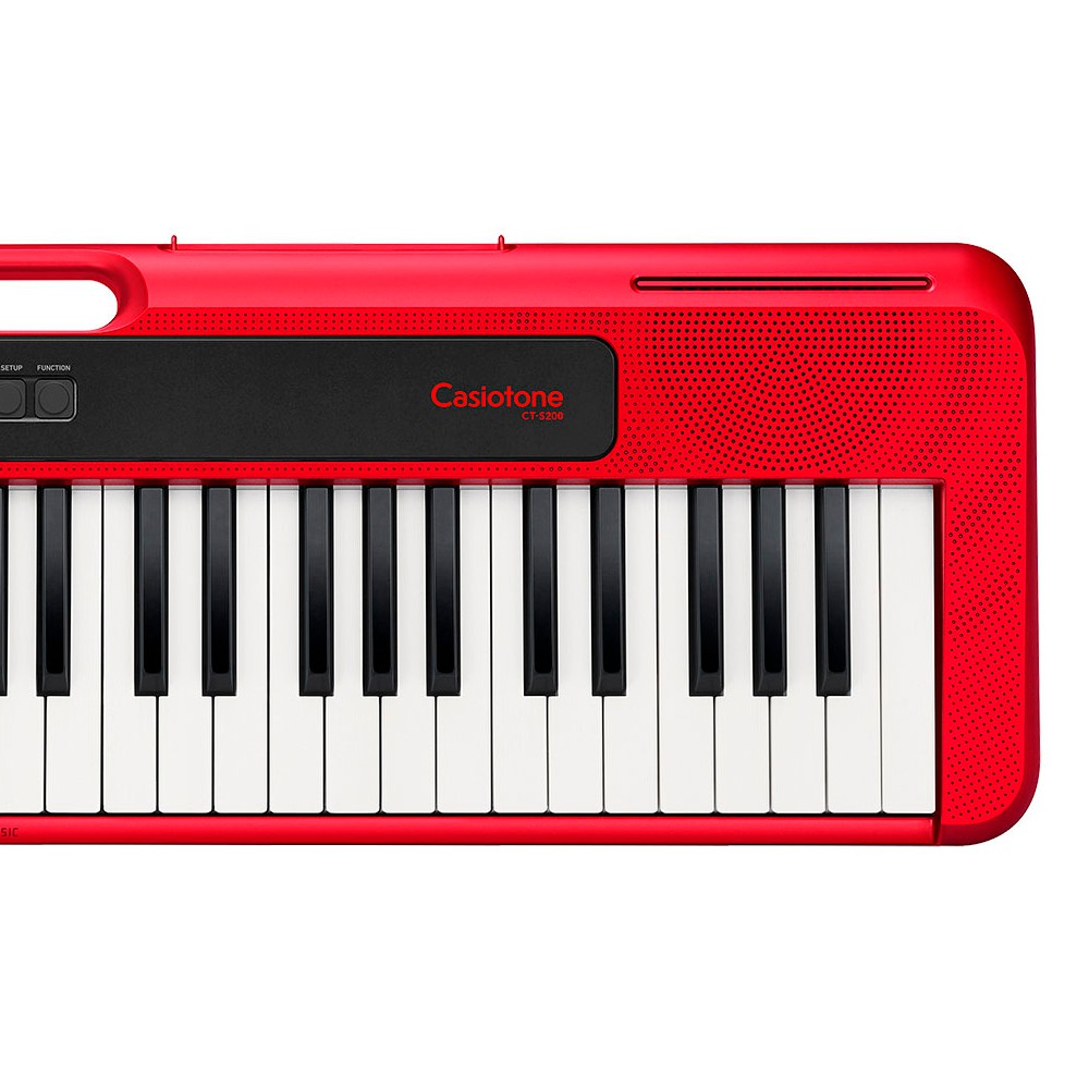 CASIO CT-S200RD レッド 61鍵 カシオトーン 新品未開封 Amazon | カシオ（CASIO）電子キーボード Casiotone CT-S200RD(レッド