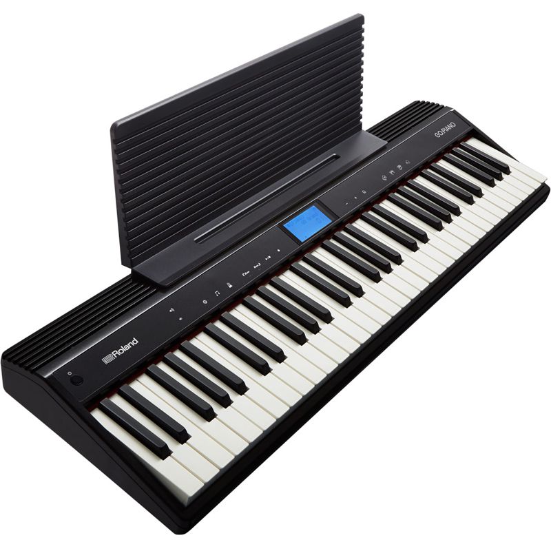 Roland GO:PIANO　GO−61P Teclado Musical Roland Go Piano 61 Teclas GO-61P Preto - Super