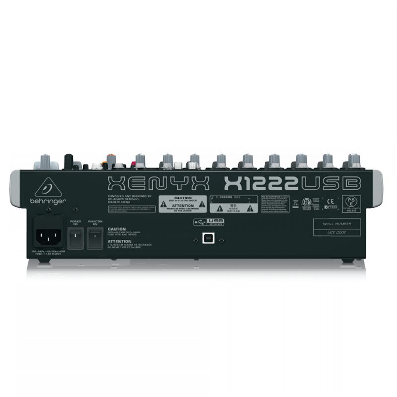 Mixer Mesa de Som Xenyx X1222USB - Behringer - AudioDriver