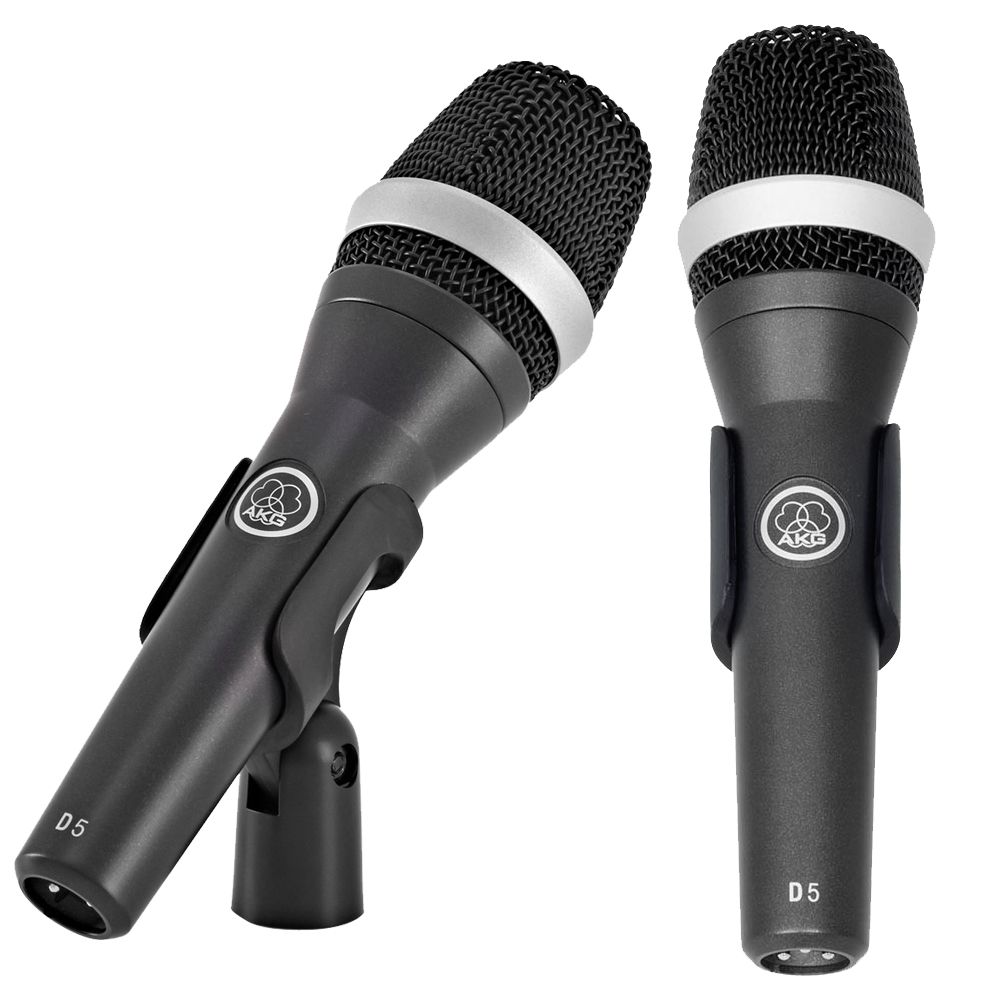 Microfone com Fio Vocal D5 - AKG - AudioDriver Instrumentos