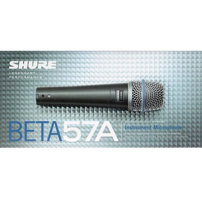 Microfone profissional para Instrumentos ou Vocal BETA-57 A