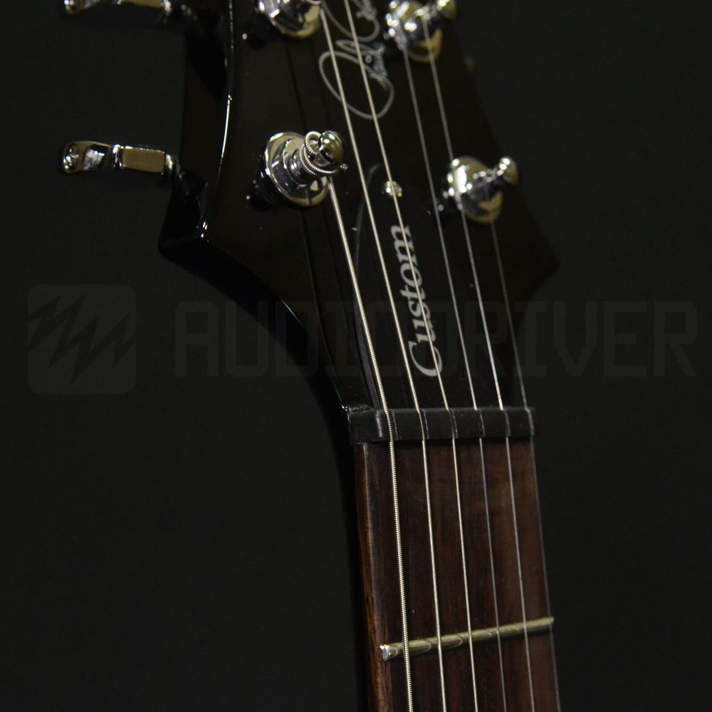 Guitarra PRS SE Custom 22 CU2 Sapphire Black Back - AudioDriver