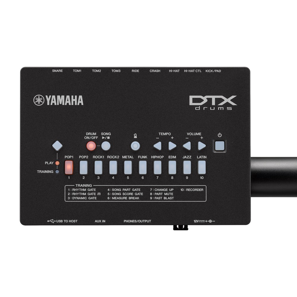 Bateria Eletrônica 8 Peças Yamaha DTX452K - AudioDriver
