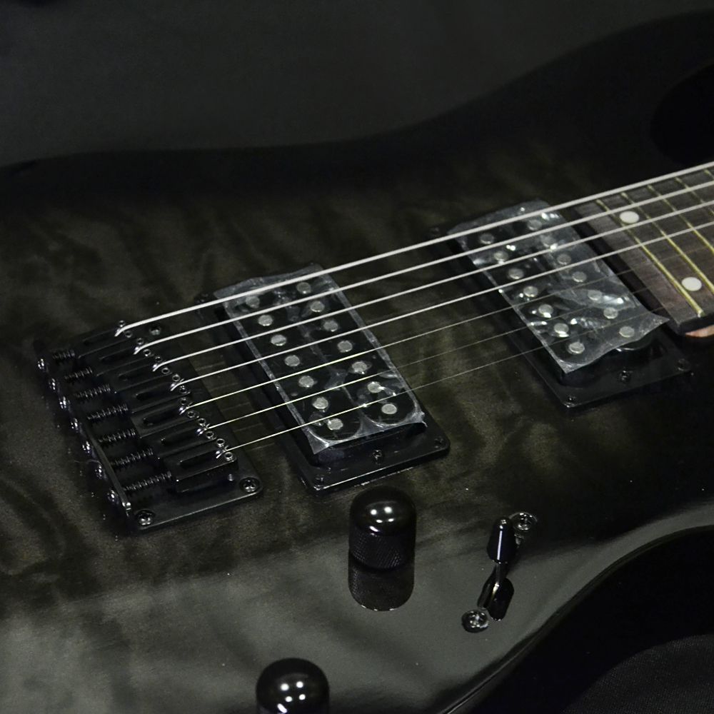 Guitarra Ibanez - 7 Cordas - GRG 7221QA TKS - AudioDriver