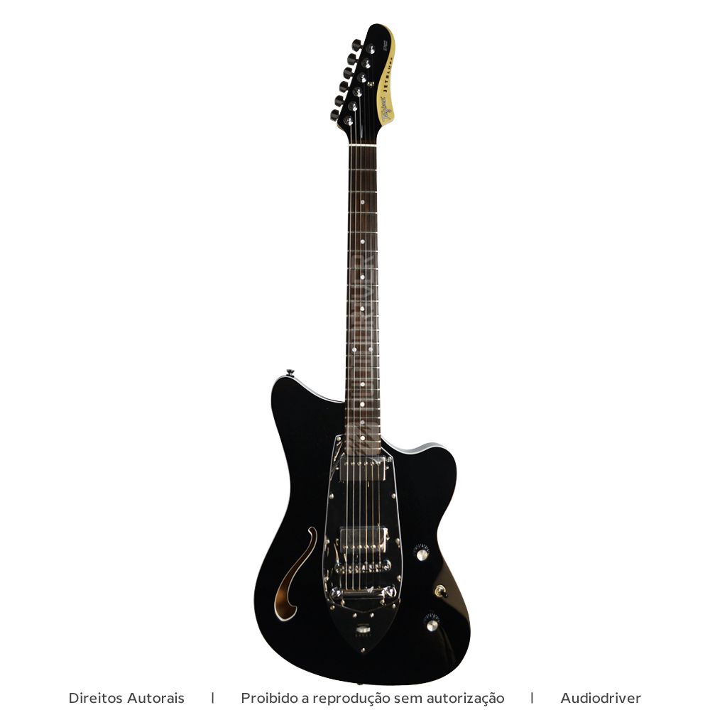 Guitarra Tagima Jet Blues Cosmos BK DF/BK Linha Brasil