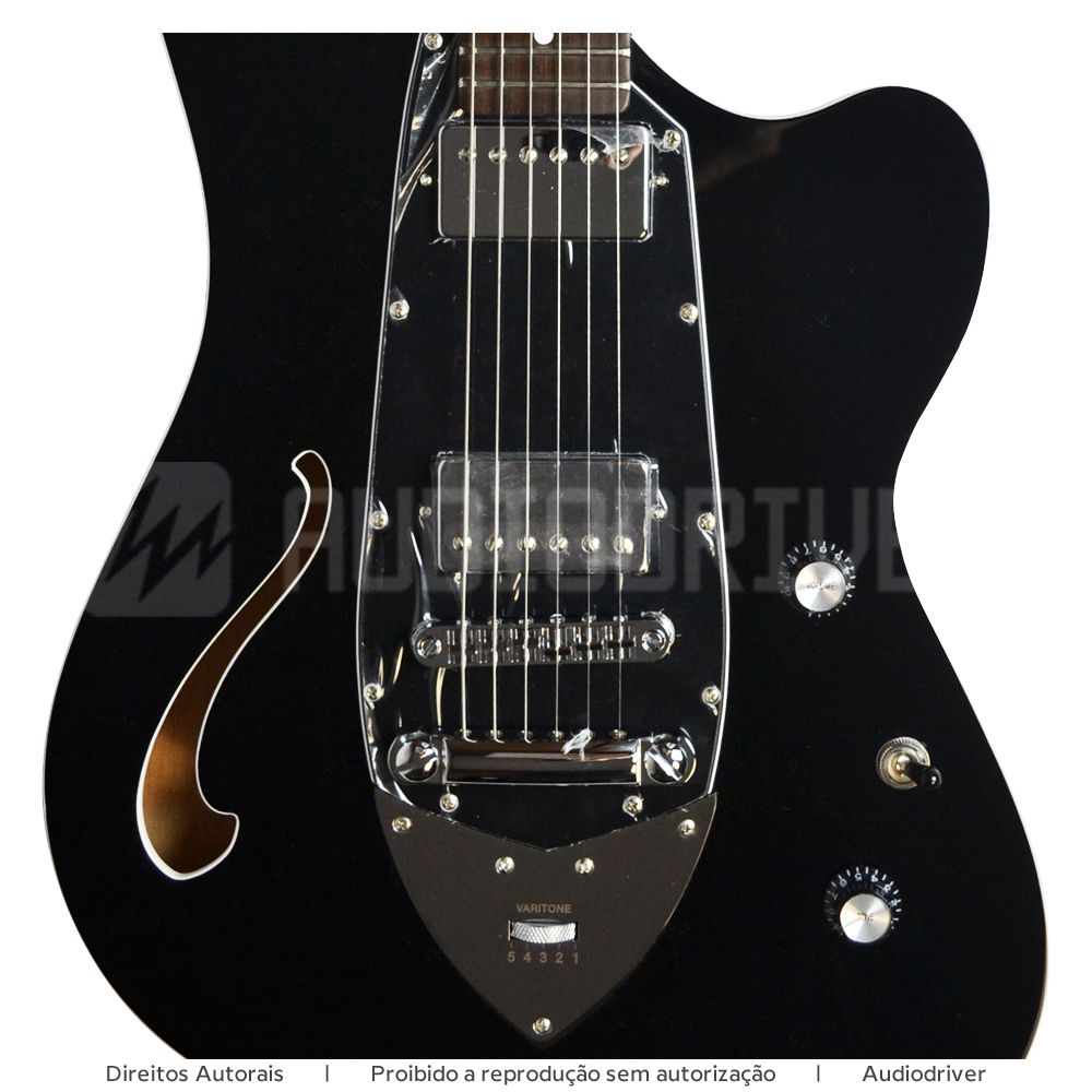 Guitarra Tagima Jet Blues Cosmos BK DF/BK Linha Brasil