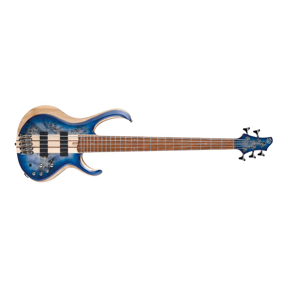 Baixo 5 Cordas Ativo Ibanez BTB845 CBL Cerulean Blue Burst Low