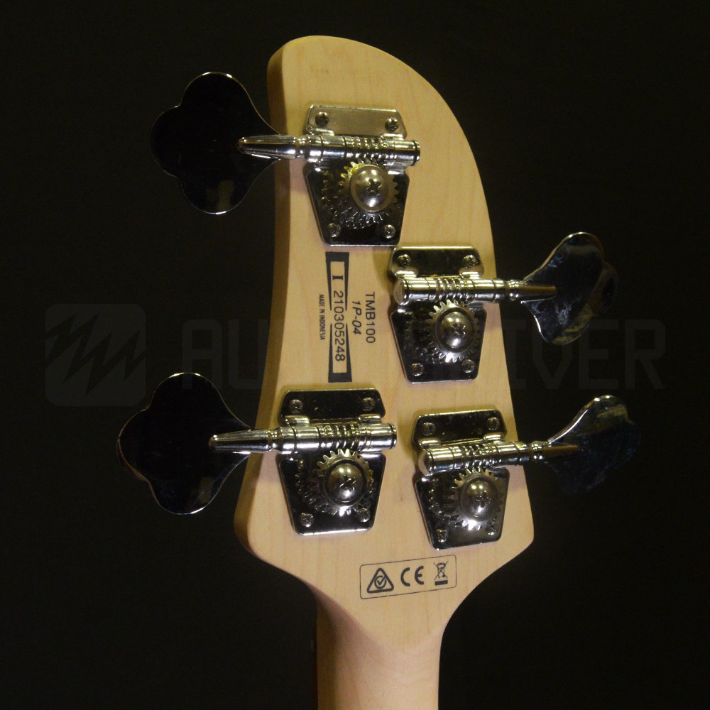 Baixo 4 Cordas Talman Ibanez TMB100 BK Preto - AudioDriver