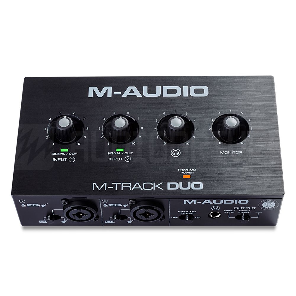 Interface de Audio MTrack Duo MAudio 2 Canais - AudioDriver