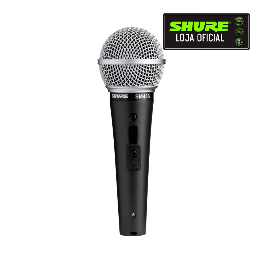 マ*)様 SHURE ダイナミックマイクSM48 3本セット Microfone Cardióide Shure SM-48 LC com Bag - AudioDriver