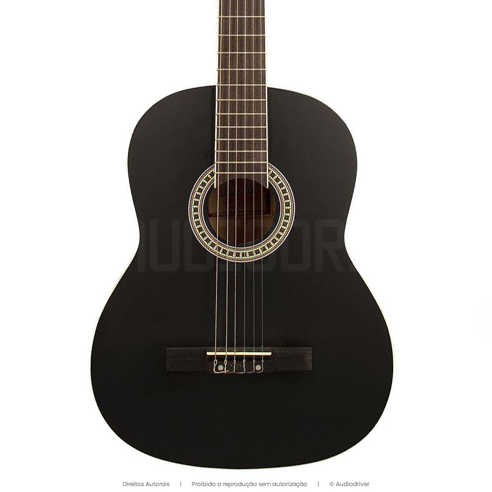 Violão Acústico Nylon Memphis By Tagima AC-39 Black + Bag +