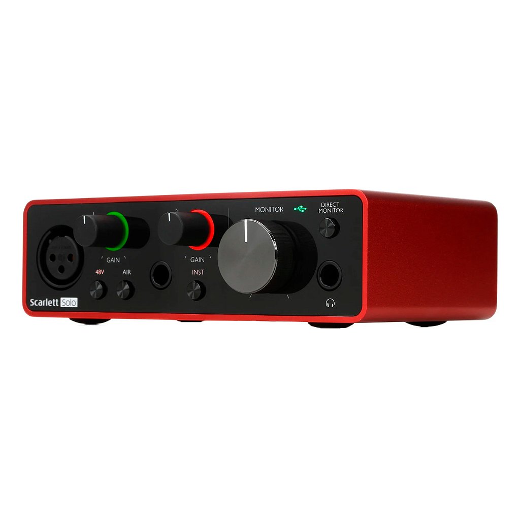 Interface de Audio Focusrite Scarlett Solo 3RD GEN - AudioDriver