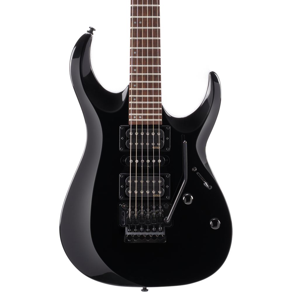 Guitarra Ponte Tremolo Captação HSS EMG X 250 BK - Cort