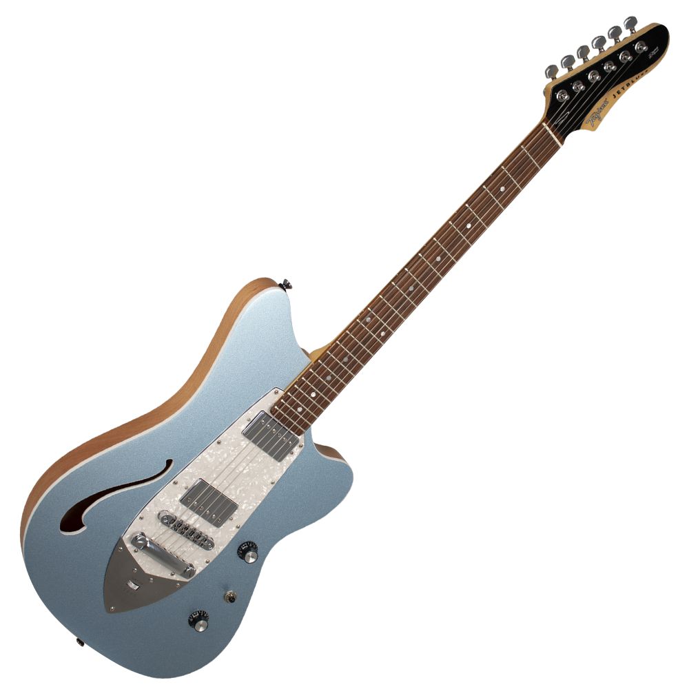 Guitarra Jet Blues Cosmos LPB DF/PW Lake Placid Blue Linha Brasil
