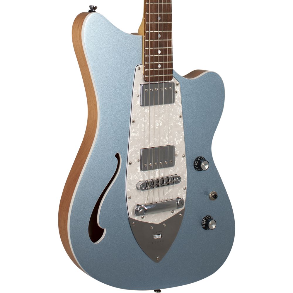 Guitarra Jet Blues Cosmos LPB DF/PW Lake Placid Blue Linha Brasil