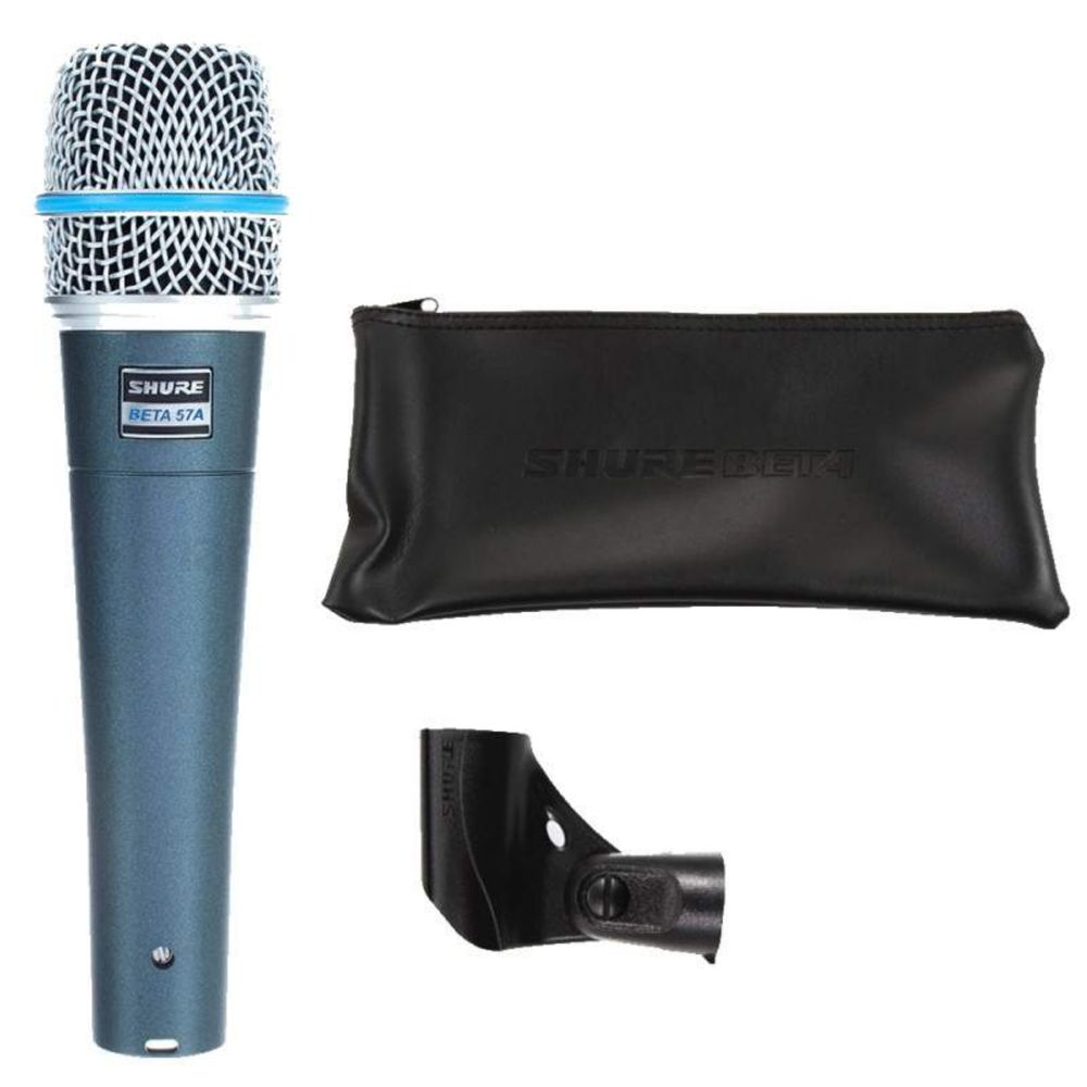 Microfone com Fio Shure 57A BETA - AudioDriver Instrumentos