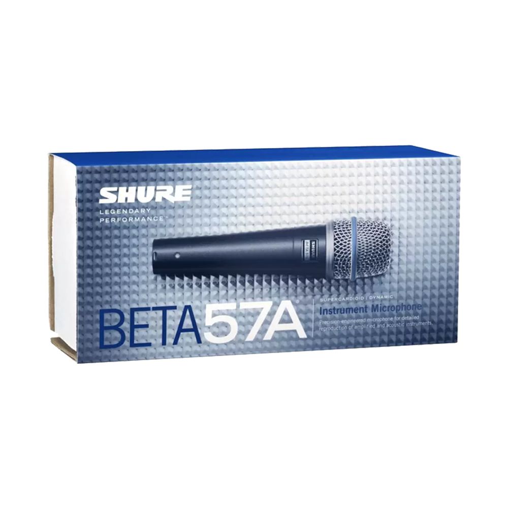 Microfone com Fio Shure 57A BETA - AudioDriver Instrumentos