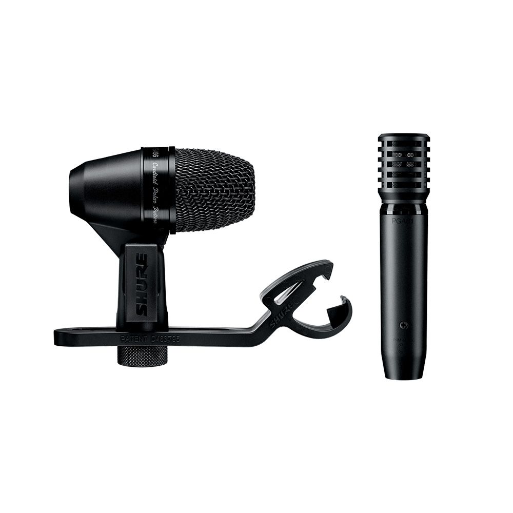 Kit de Microfones com Cabos para Bateria Shure PGADRUMKIT7