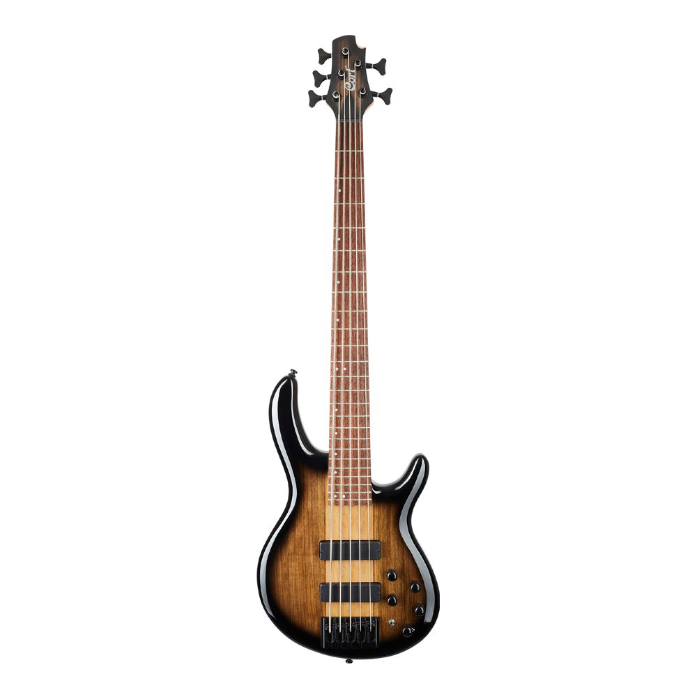 Baixo 5 Cordas Ativo Cort C5 Plus ZBMH TBB Trans Black Burst com