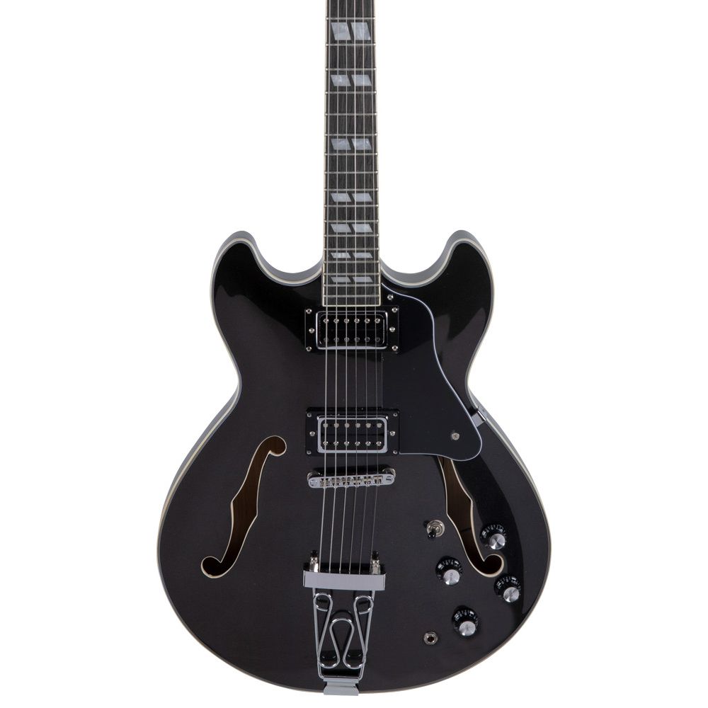 Guitarra Semi Acústica Michael GM1159N MBK Jazz Action Metallic