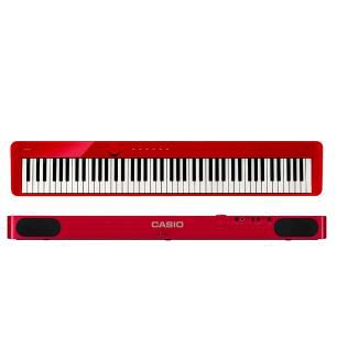 Piano Digital Privia Casio PX-S1100 Vermelho - AudioDriver