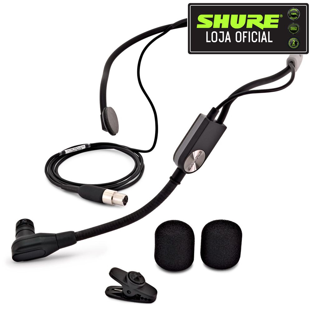 Microfone Headset SM35-TQG - Shure - AudioDriver Instrumentos
