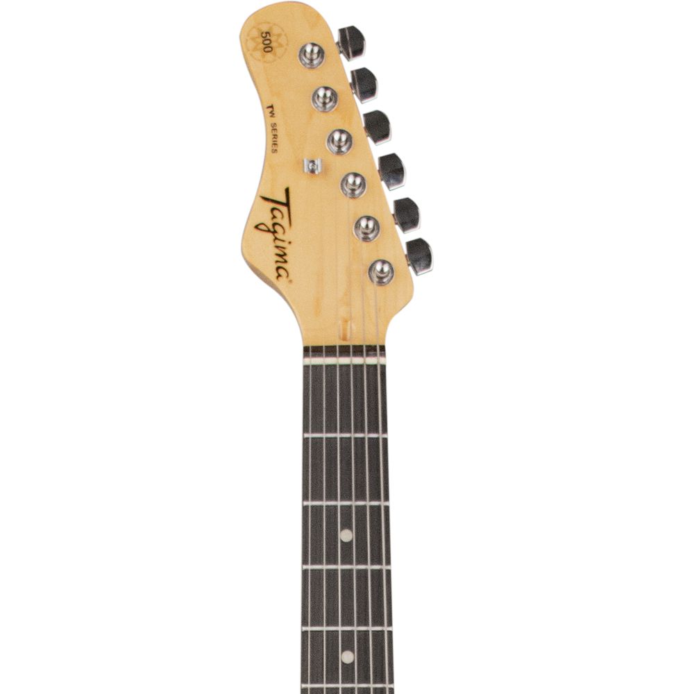 Guitarra Canhoto Strato Tagima TG-500 TW Series Candy Apple
