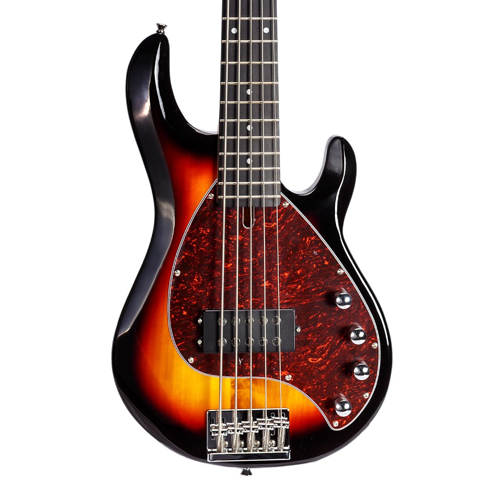Baixo 5 Cordas Estilo Music Man PHX MSR-5 3TS Sunset 3-Tone