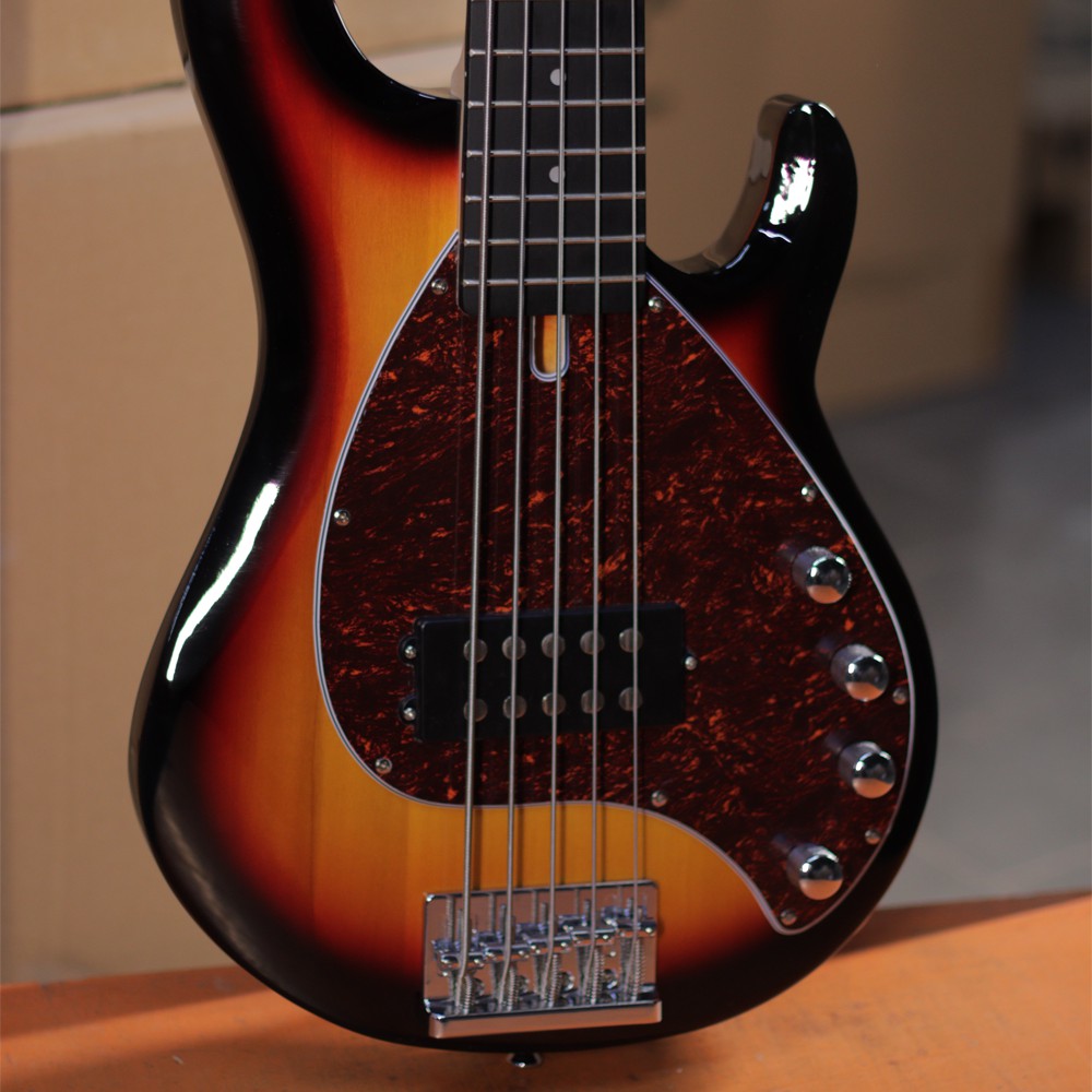 Baixo 5 Cordas Estilo Music Man PHX MSR-5 3TS Sunset 3-Tone