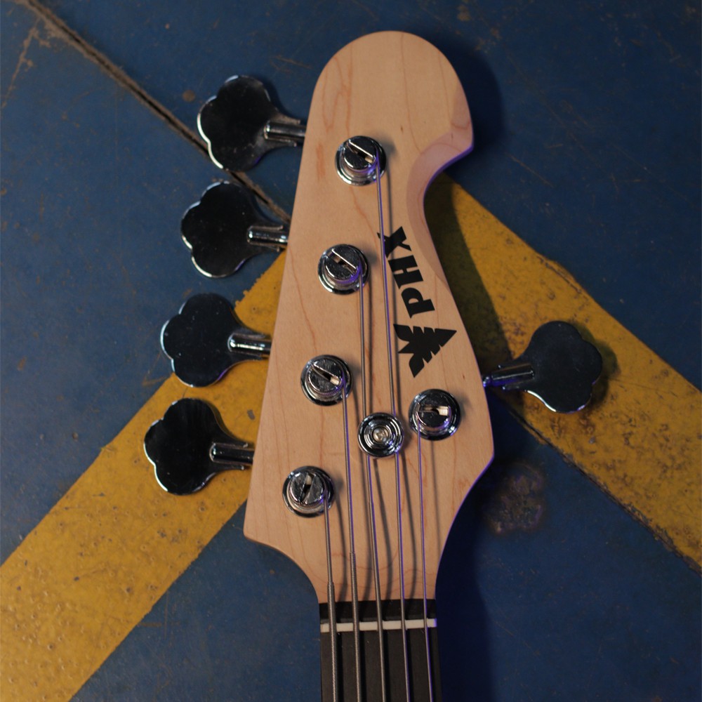 Baixo 5 Cordas Estilo Music Man PHX MSR-5 DBL Sunset Dark Blue