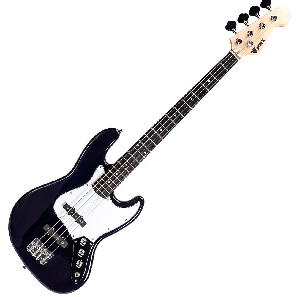 Baixo 4 Cordas - Jazz Bass - PHX JB DBL - Dark Blue - AudioDriver