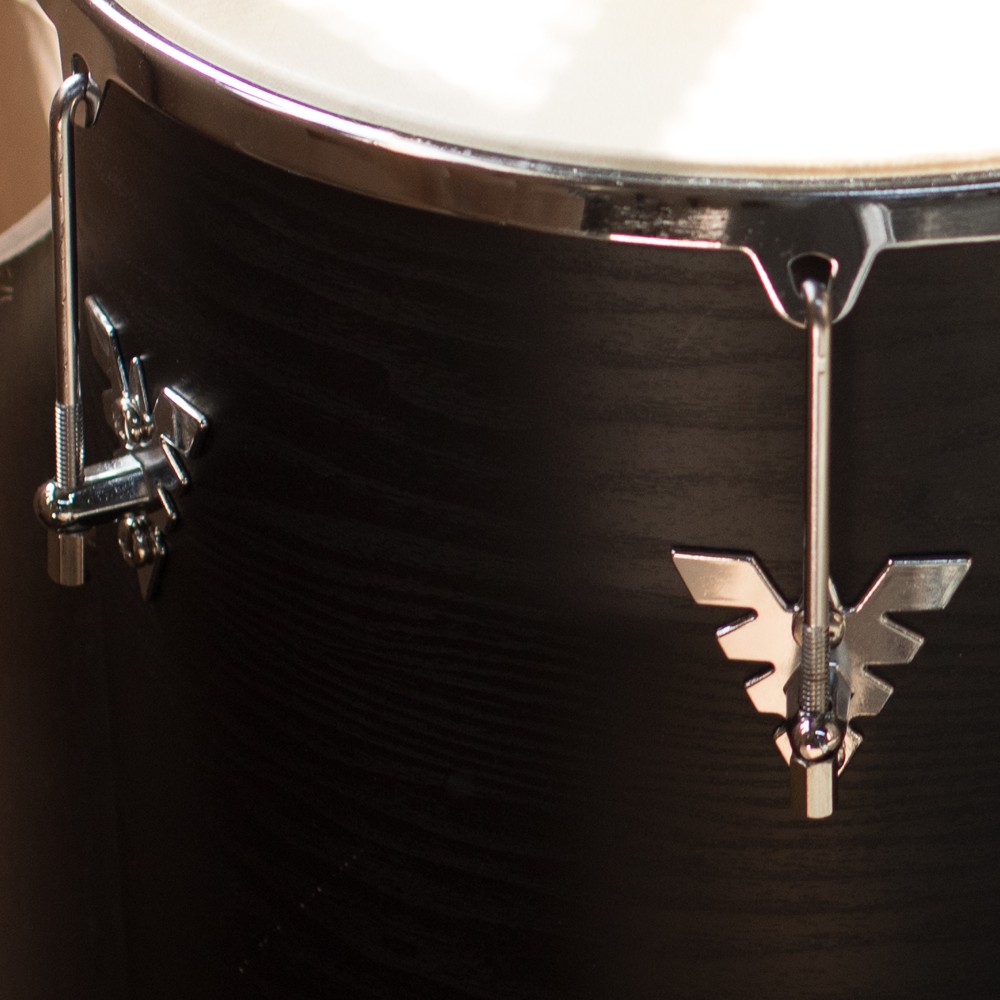 Tantan Madeira 70x14” Samba Music 951MA BKW Black Wood Preto