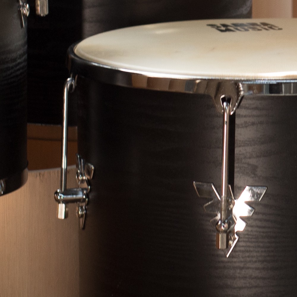Tantan Madeira 70x14” Samba Music 951MA BKW Black Wood Preto