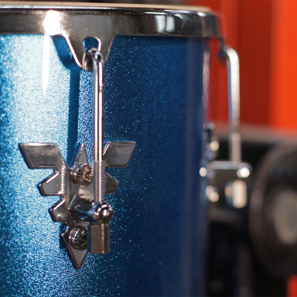 Tantan Madeira 70x14” Samba Music 951MA BLS Blue Sparkle Azul