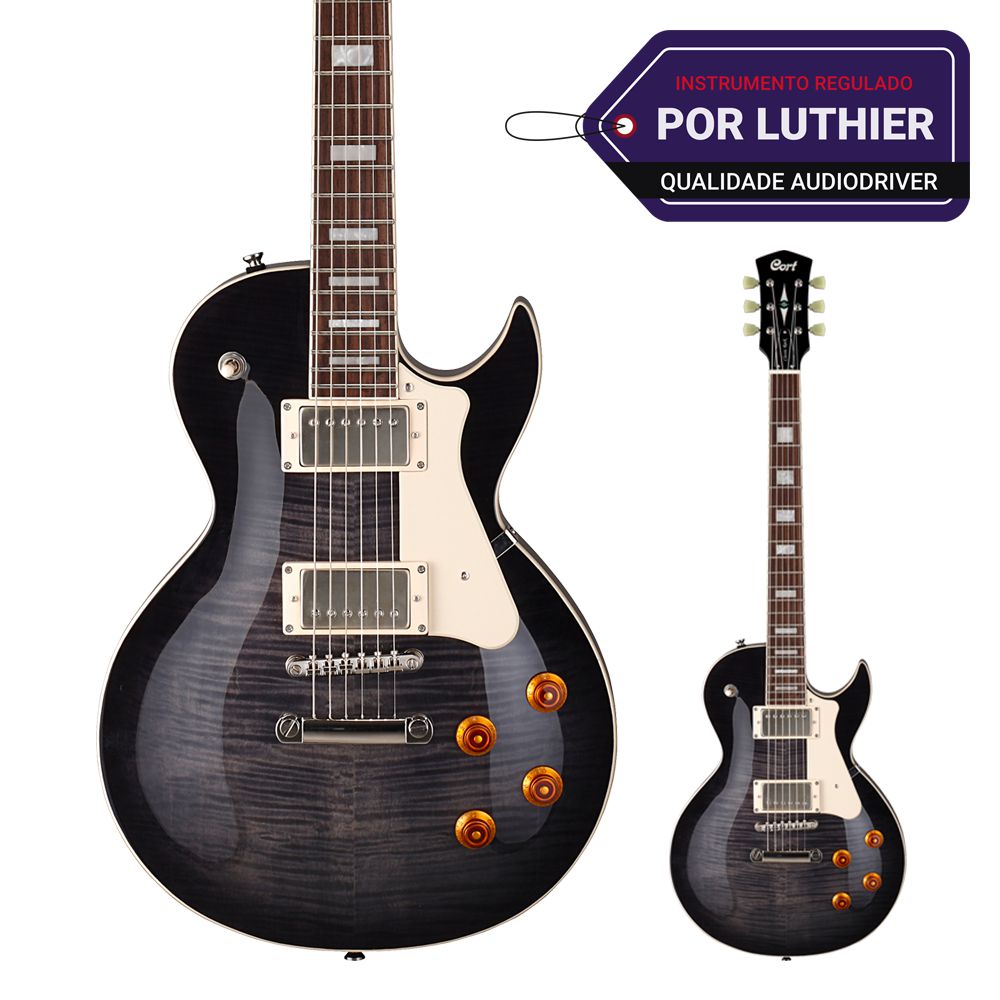 Guitarra - Les Paul Classic - Rock CR250 TBK - Cort - AudioDriver