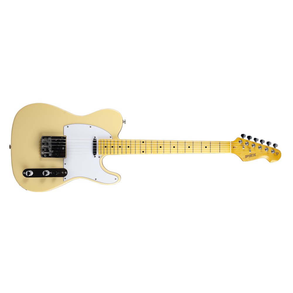 Guitarra Telecaster PHX TL-2 CH Vega Creme com Ponte 3 Saddles
