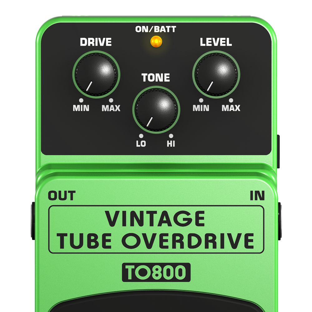 Pedal de Overdrive para Guitarra Behringer TO800 Vintage Tube
