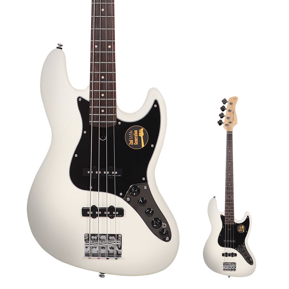 Baixo 4 Cordas Sire V3 Antique White - AudioDriver