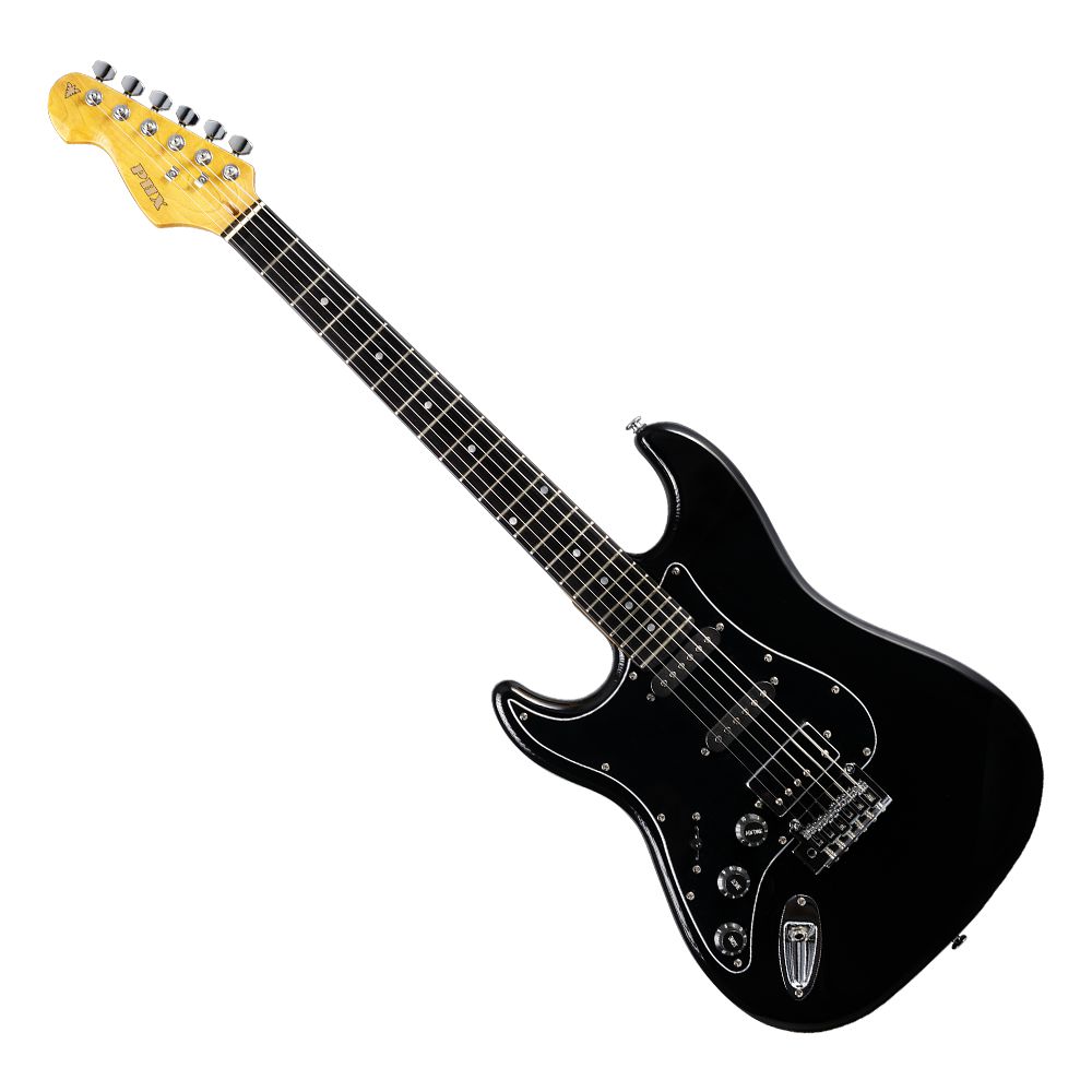 Guitarra Canhoto Strato PHX Power HSS ST-H PR LH Premium Preta