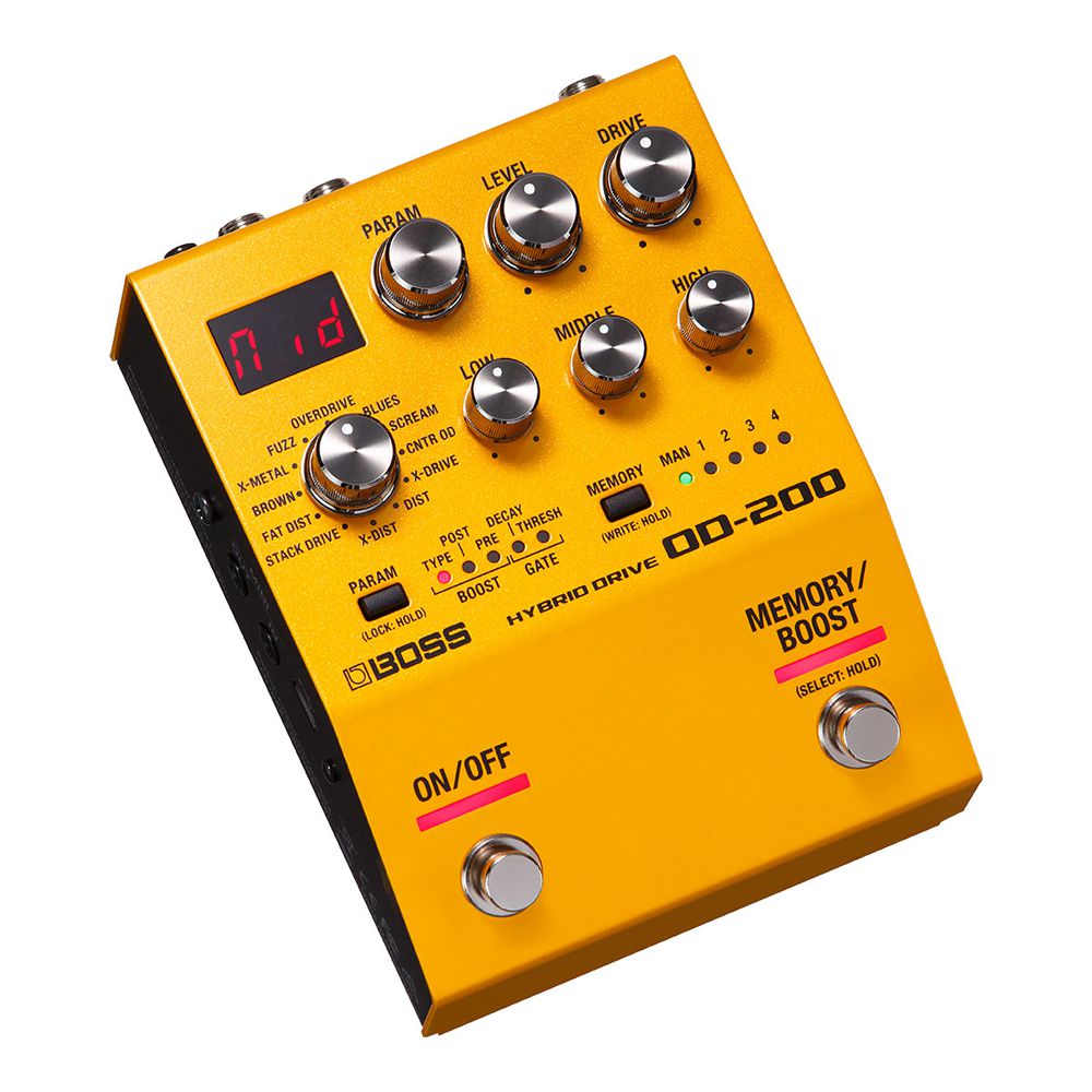 Pedal Overdrive Digital Guitarra BOSS OD-200 - AudioDriver