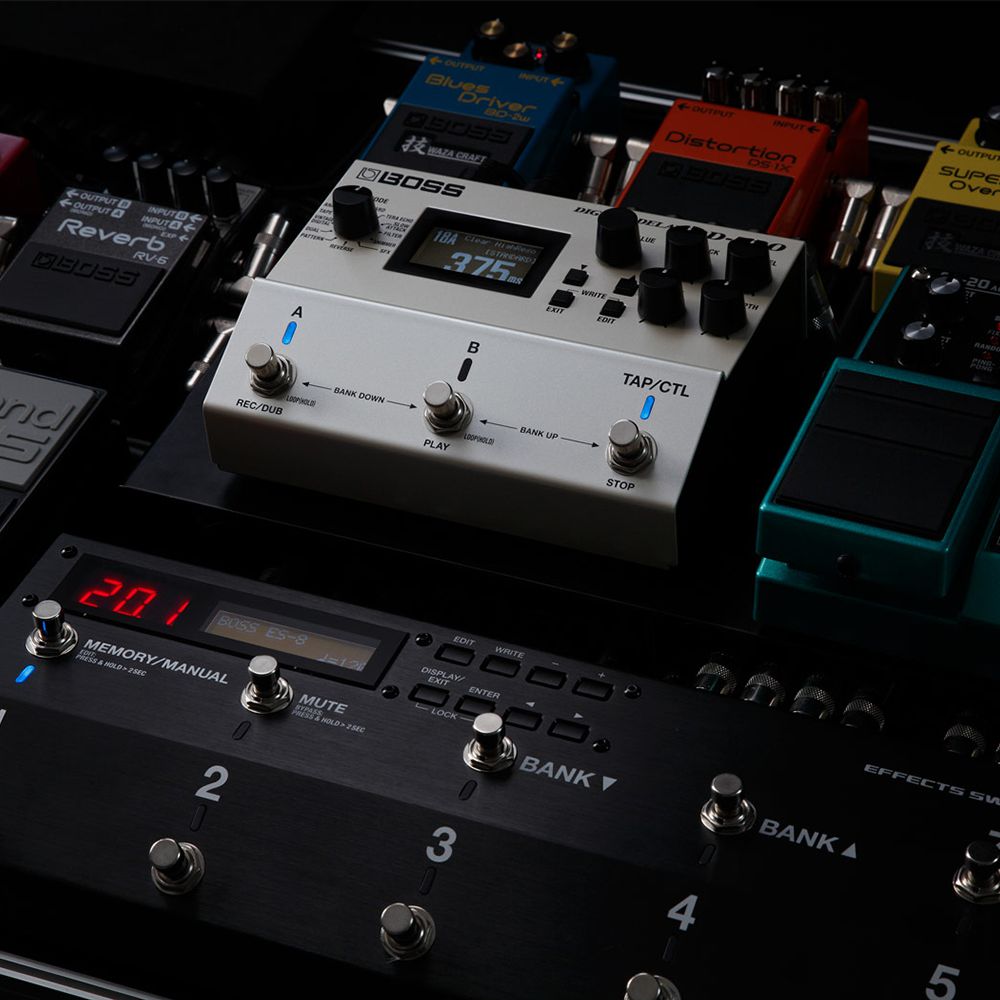 ギター DD-500 Pedal de Delay para Guitarra BOSS DD-500 Digital Delay com