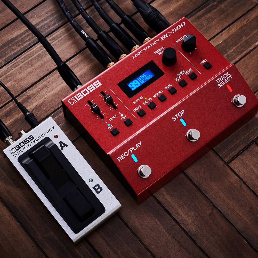 Pedal de Loop Boss RC-500 Loop Station | Roland Store
