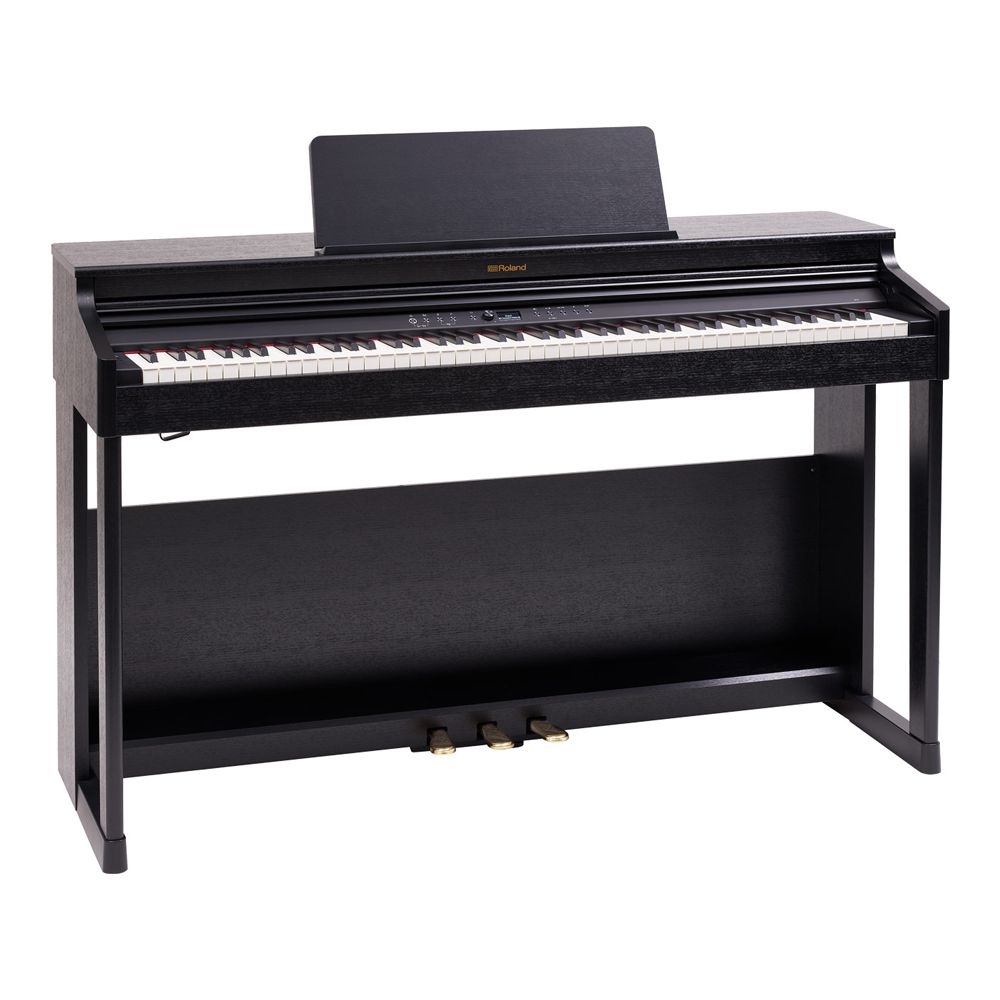 Piano Digital 88 Teclas Roland RP701 CB Charcoal Black
