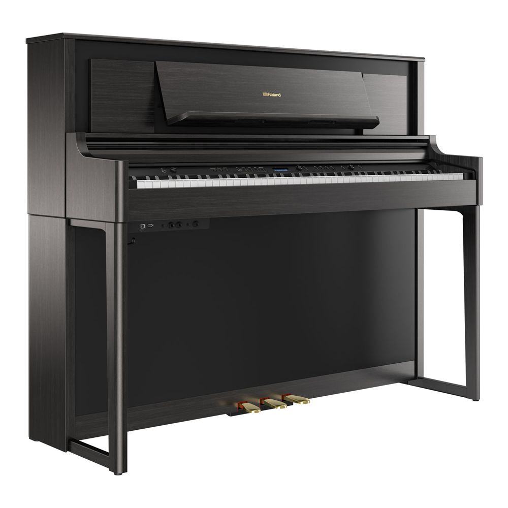 Piano Digital Luxo 88 Teclas Roland LX706 Charcoal Black
