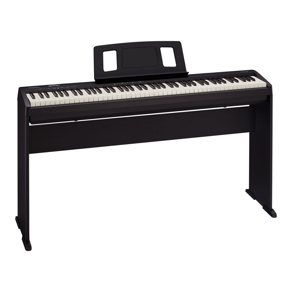 Piano Digital Roland FP-10 BK com Estante | Roland Store