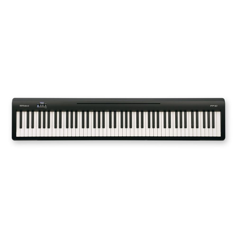 Piano Digital Roland FP-10 BK com Estante | Roland Store