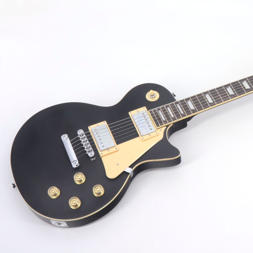 Guitarra Les Paul Strinberg LPS230 BKS Black Satin Fosca com Braço