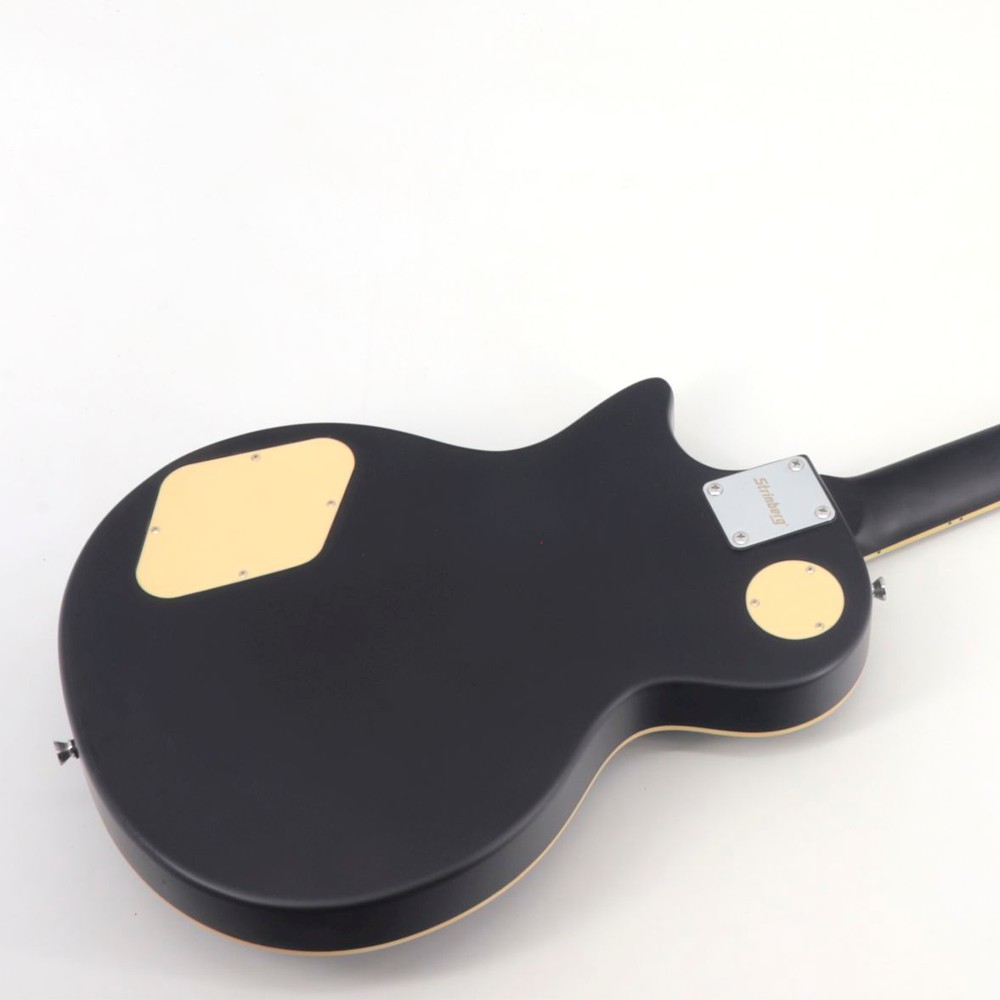 Guitarra Les Paul Strinberg LPS230 BKS Black Satin Fosca com Braço