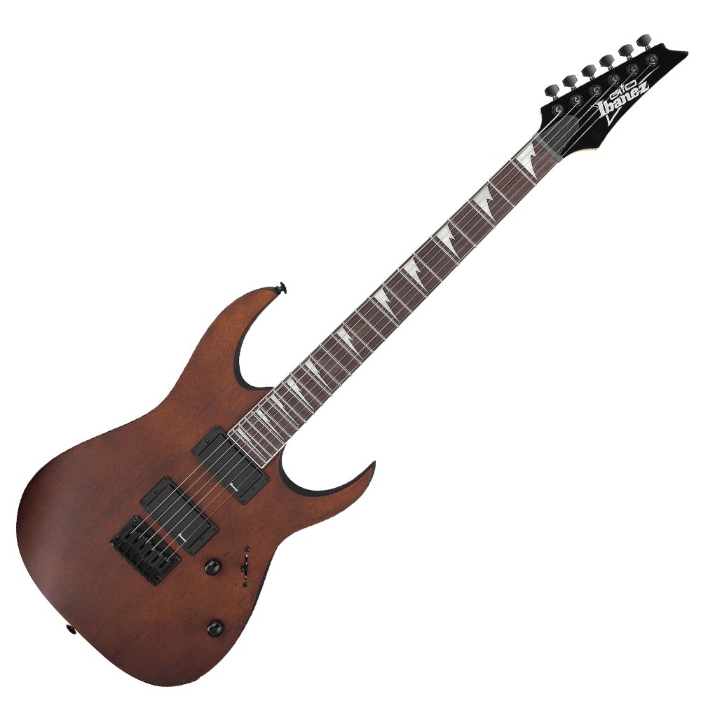 Guitarra Super Strato Ibanez Gio GRG121DX WNF HH Walnut Flat Guitarra Super Strato Ibanez Gio GRG121DX WNF HH Walnut Flat