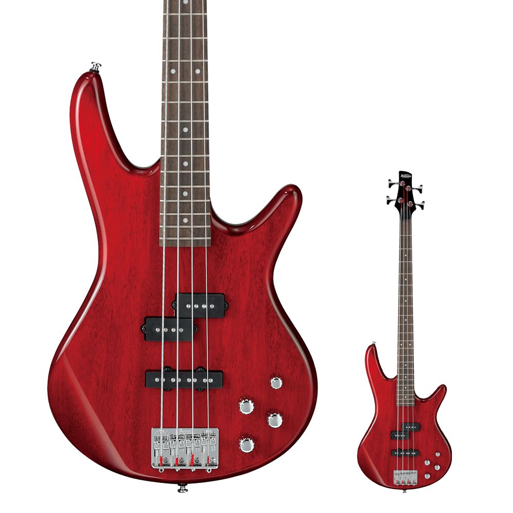 Baixo 4 Cordas - Ibanez GSR200 TR - Transparent Red - AudioDriver